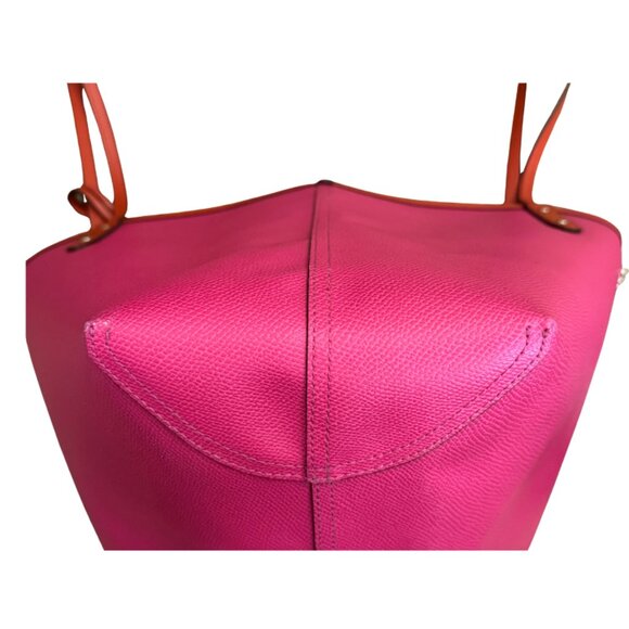Coach Reversible City Tote Orange/Fuchsia - Picture 4 of 16